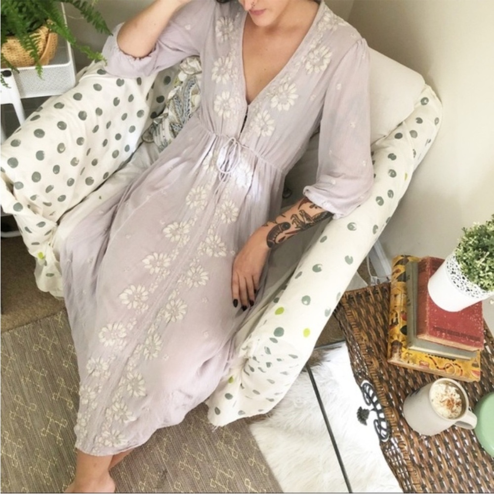 Free People Fable Dress (Dove Grey)